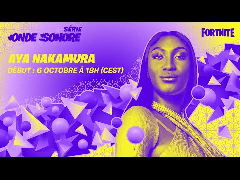 JE DÉCOUVRE LE CONCERT D'AYA NAKAMURA SUR FORTNITE ! ( à 18h ) + surprise à la fin)