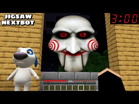 JIGSAW NEXTBOT PUPPET IS CHASING ME in Minecraft – Gameplay – Coffin Meme