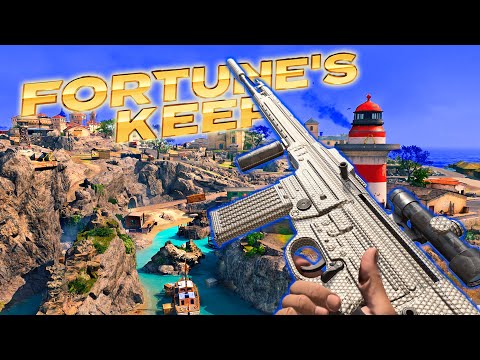 JOGUEI no NOVO MAPA FORTUNE'S KEEP do COD WARZONE e ISSO aconteceu…