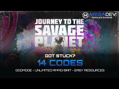 JOURNEY TO THE SAVAGE PLANET Cheats: Godmode, Unlimited Ammo, Resources, … | Trainer by MegaDev