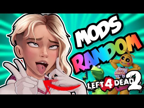 JUEGO LEFT 4 DEAD 2 pero con MODS RANDOM xd