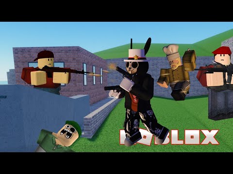 Jugando ARSENAL en ROBLOX