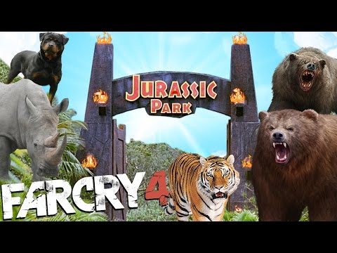 JURASIC PARK CON ANIMALES | FAR CRY 4
