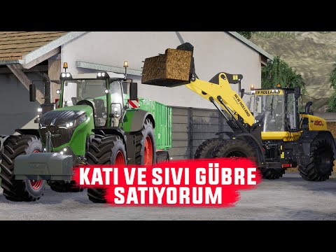 KATI VE SIVI GÜBRE SATIYORUM ! FARMİNG SİMULATOR 2019 TÜRKÇE OYNANIŞ