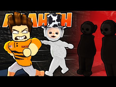 Kena Kejar Dengan Teletubbies Jadi Pocong!!! [Slendytubbies VS Redux] (Roblox Malaysia)