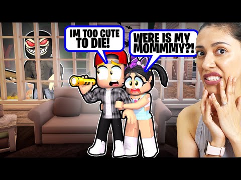 KIDS HOME ALONE FOR THE FIRST TIME! *POWER OUTAGE* (ROBLOX)
