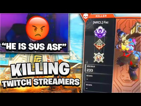 KILLING TWITCH STREAMERS IN APEX LEGENDS #1! | Apex Legends Season 14