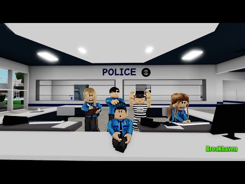 KOMİK ÇOCUK POLİS OLDU ! | ROBLOX BROOKHAVEN RP