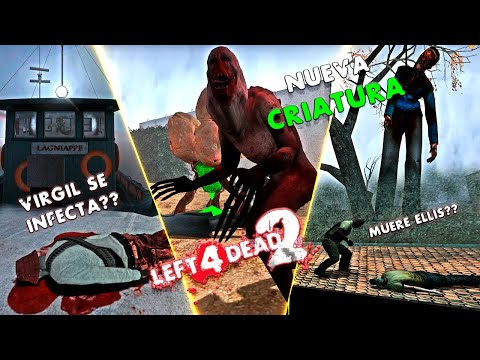 La Extraña Niebla En Left 4 Dead 2 | El Fin De Virgil 🥺 | Nuevas Criaturas | Curiosidades Custom
