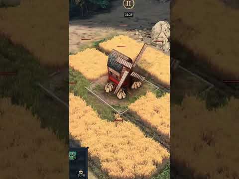 La forma más eficiente de recolectar alimento en Age of Empires 4 #shorts