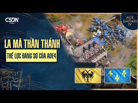 La Mã Thần Thánh – Thế lực mới nổi của AOE 4 có điểm gì đặc biệt. Beast vs Leenock | Map : Lipany