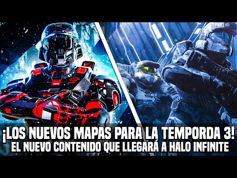 ¡LA TEMPORADA 3 Y SUS NUEVOS MAPAS! – NUEVOS MAPAS | Halo Infinite Noticias e Información