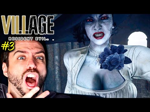 LADY DIMITRESCU ENSEÑA SU VERDADERO FÍSICO. Y ES HORRIBLE. | Resident Evil 8 Village #3