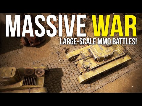 Large-Scale MMO War Game! ~ Foxhole First Look