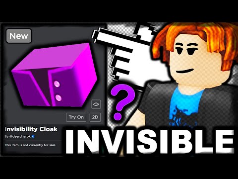 Layered Clothing Invisibility Cloak!? (ROBLOX UGC AVATAR ACCESSORIES)