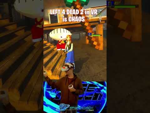 Left 4 Dead 2 in VR #VR #futurama #minecraft #frozen