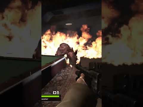 (Left 4 Dead 2) Me and Tank running around the pool table