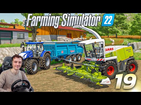 L'ENSILAGE COMMENCE ENFIN ! Carriere Suivie #19
