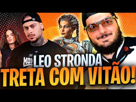 Leo Stronda TRETA com Vitão AO VIVO! | Apex Legends