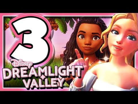 Let's Play Disney Dreamlight Valley A New Story Part 3 Hanging with Moana! (Nintendo Switch)