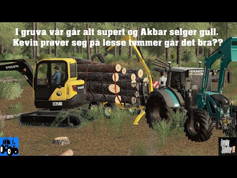 Let's Play Farming Simulator 2019 Norsk The SlovakVillage Farm Episode 134