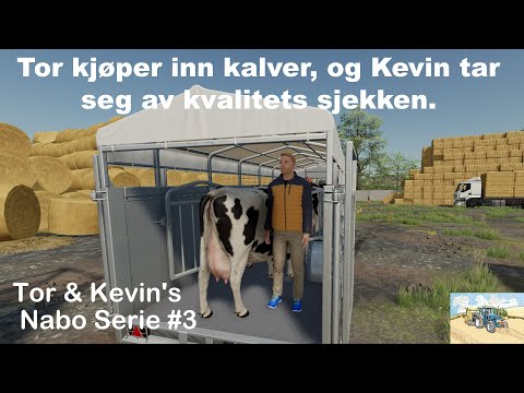 Let's Play Farming Simulator 2022 Norsk Tor & Kevin's Nabo Serie Episode 3