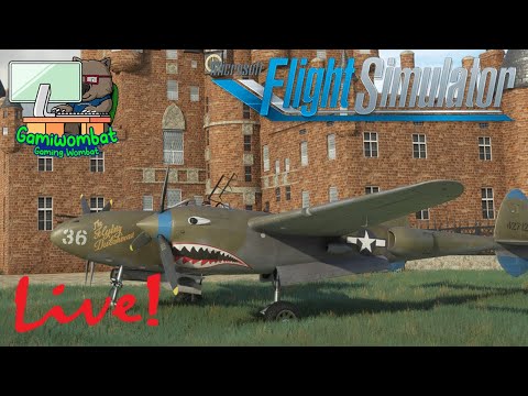 Lightening Flight Scotland P-38L Lightening Microsoft Flight Simulator