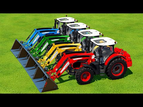 LOAD CORN ON TATRA TRUCKS WITH CLAAS TRACTORS – Farming Simulator 22