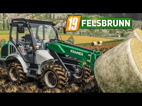 LS19 Felsbrunn #3: Die Strohballen müssen runter vom Feld! | LANDWIRTSCHAFTS SIMULATOR 2019