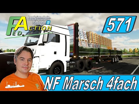 LS22 #571 Noch eine XXL Ladung Paletten verkaufen #NFMarsch #Landwirtschafts Simulator 2022