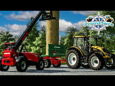 LS22 FRONTIERS #108 – WINDRAD Challenge! Ballenstapeln wie die Profis – FARMING SIMULATOR 22