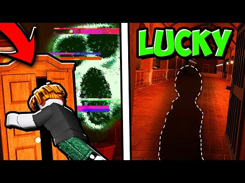 LUCKIEST MOMENTS in Roblox Doors!