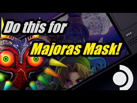 Majoras Mask 3DS HD Project Restoration Steam Deck