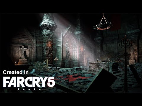 Making a Crumbling Church scene in Far Cry 5! (XSX)