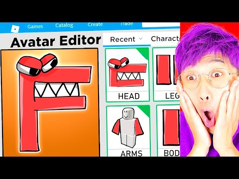 Making *ALPHABET LORE* A ROBLOX ACCOUNT!? (WE GOT HACKED!)