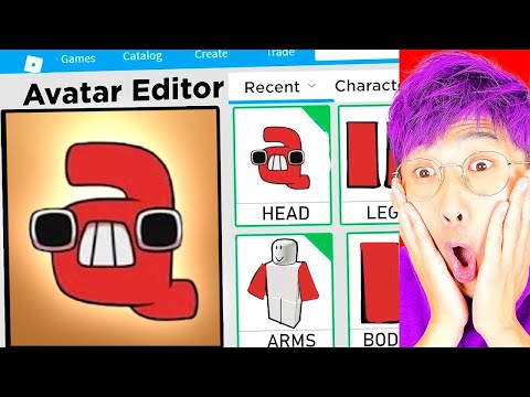 Making *ALPHABET LORE LETTER A* A ROBLOX ACCOUNT!? (EXPENSIVE!)