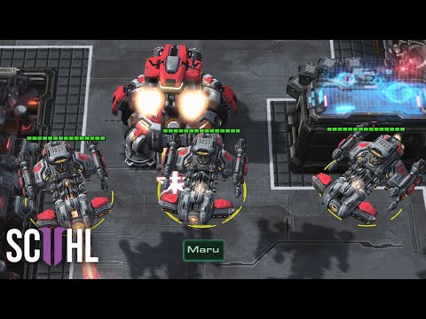 Maru's BATTLECRUISER DEFENSE – Starcraft 2: Maru vs. Ryung