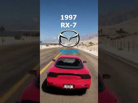 MAZDA evolution in Forza Horizon 5