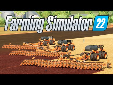 MEGA PLANTIO DE SOJA (FAZENDA BACURI) | Farming Simulator 22