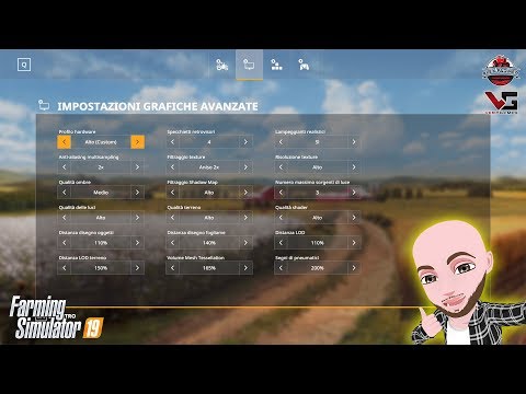 MENU E OPZIONI GENERALI DI FARMING SIMULATOR 2019 – ALEX FARMER