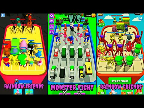 Merge Master Rainbow Friends vs Merge Rainbow Friends vs Merge Huggy wuggy Android Gameplay