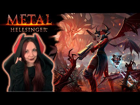 Metal: Hellsinger ПРОХОЖДЕНИЕ на Русском | Метал: Хэлсингер ОБЗОР | СТРИМ #1