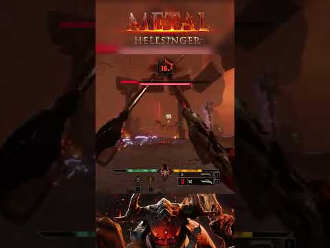 Metal Hellsinger Gameplay Next Fest #shorts #nextfest #metalhellsinger