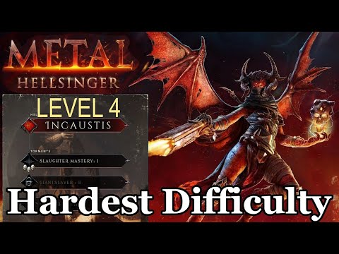 Metal: Hellsinger – INCAUSTIS Stage 4 Beast Mode No Sigil Run (Early Access)