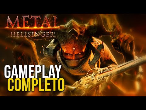 METAL HELLSINGER: JOGO DE METALEIRO FEDIDO – Gameplay Completa – Legendado PT-BR