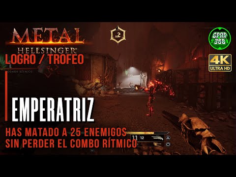 Metal: Hellsinger | Logro / Trofeo: Emperatriz (Matar 25 enemigos sin perder el combo rítmico)