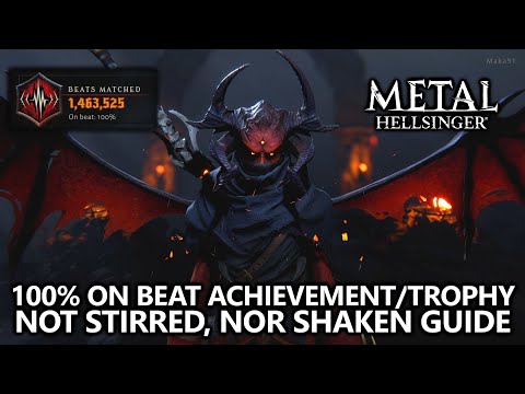 Metal Hellsinger – Not Shaken, Nor Stirred Achievement/Trophy Guide – Never hit off-beat in a Hell
