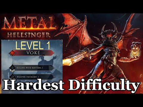 Metal: Hellsinger – VOKE Stage 1 Beast Mode No Sigil Run (Early Access)