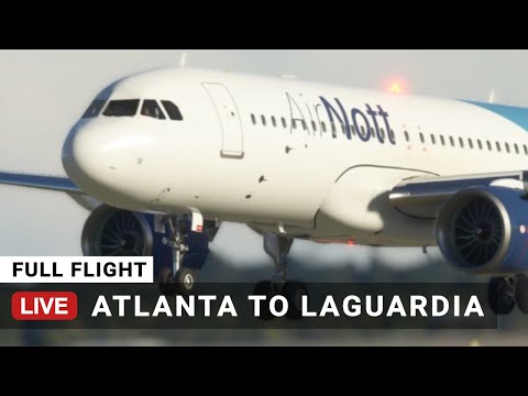 Microsoft Flight Simulator 2020 -Airbus A320 Full Flight, Atlanta (KATL) to LaGuardia (KLGA)