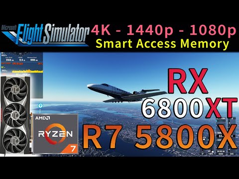 Microsoft Flight Simulator 2020 | RX 6800 XT | R7 5800X | SAM | 4K – 1440p – 1080p | Ultra Settings
